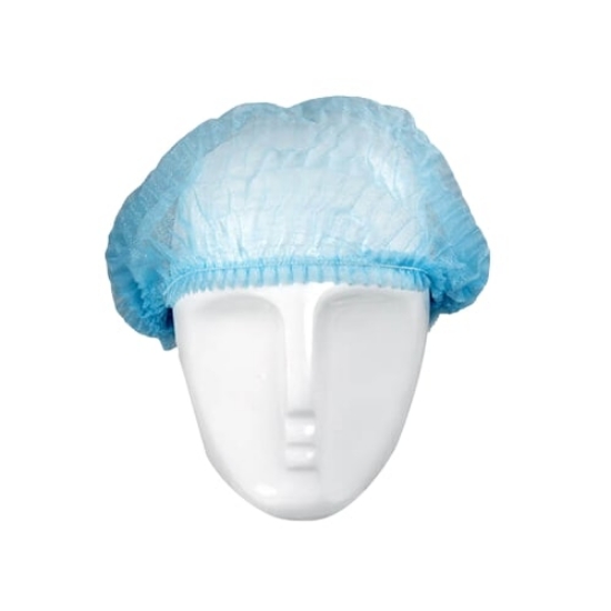 Picture of HAT DISPOSABLE PP, 21" CRUMPLED IN THE FOREHEAD AREA , BLUE