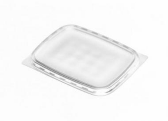Picture of LID FOR SALAD CONTAINERS PP RECTANGULAR. 10.8*8 CM 1000 PCS