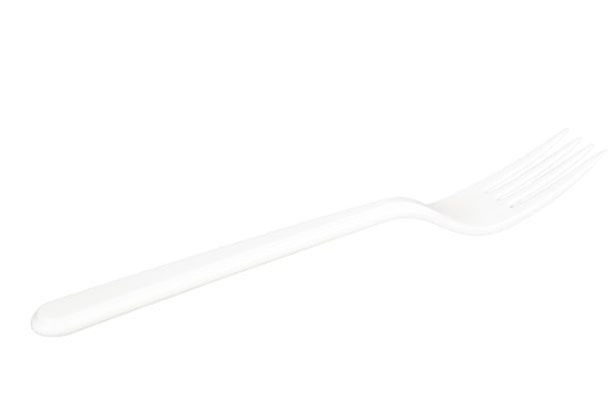 Picture of REUSABLE FORKS WHITE 50 PCS