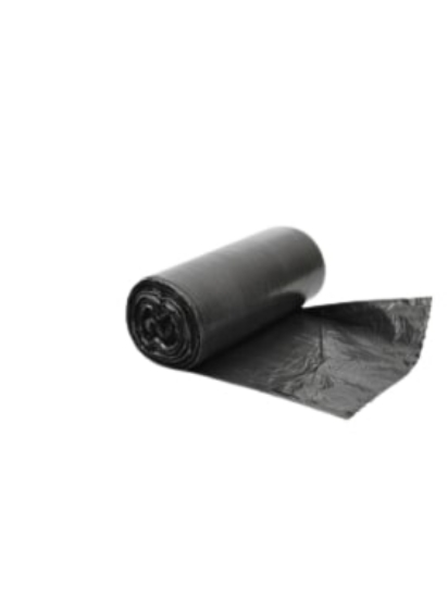 Picture of GARBAGE BAGS HDPE 60 L (50 PCS) BLACK VDP