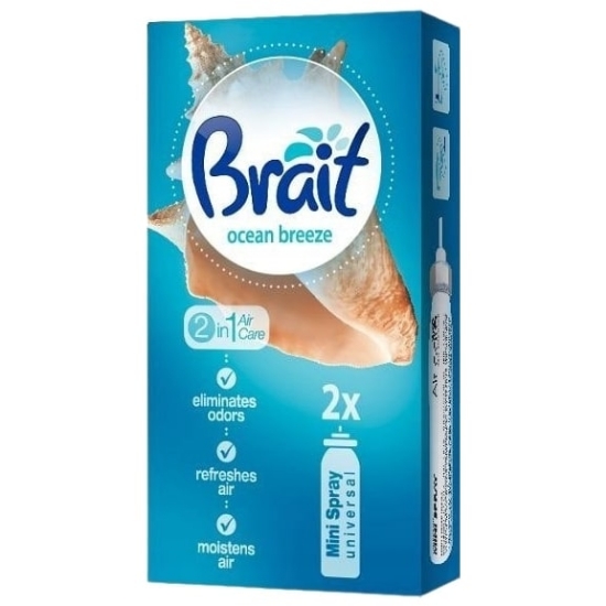 Picture of REPLACEMENT OF AIR FRESHENER BRAIT MINI OCEAN BREEZE 2X10 ML