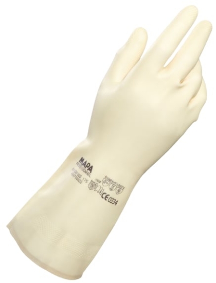 Picture of GLOVES MAPA LATEX WITH DEZ. (9D.)