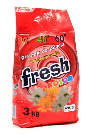 Picture of WASHING POWDER  FRESH COLOR 3 KG