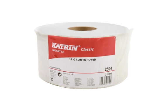 Picture of TOILET PAPER KATRIN GIGANT S2 2504/10680 1 ROLL (1 ROL./150 m.) *