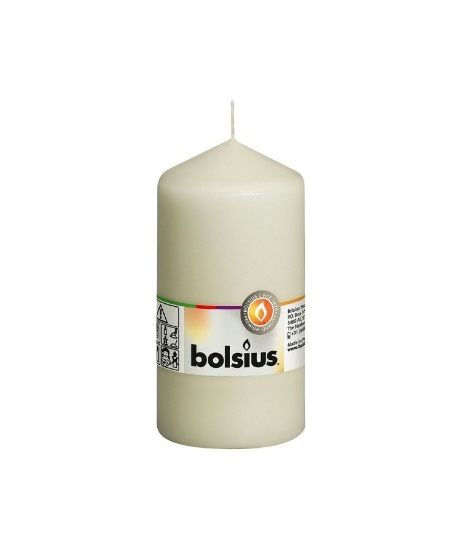 Picture of COLUMN CANDLE 6x12 CM WHITE