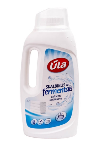 Picture of LAUNDRY DETERGENT ŪLA WITH ENZYMES FOR WHITE FABRICS 1500 ML