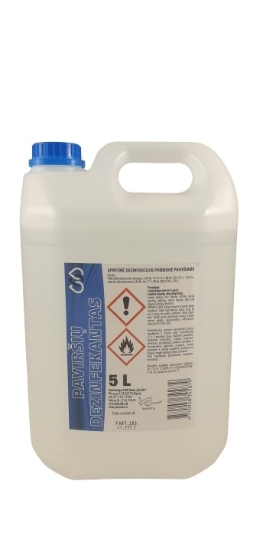 Picture of SPIRIT DISINFECTANT FOR SURFACES 5 L.