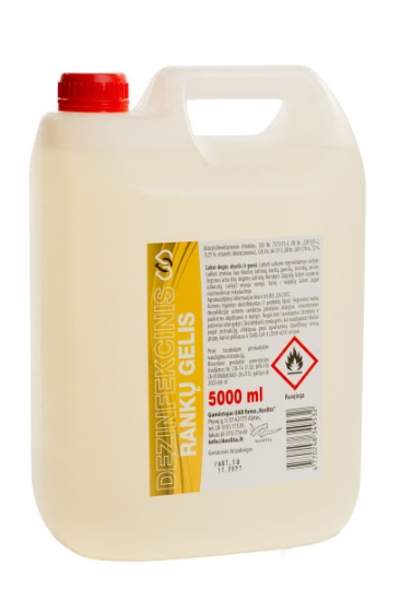 Picture of DISINFECTANT HAND GEL WITH CORK 5000 ML