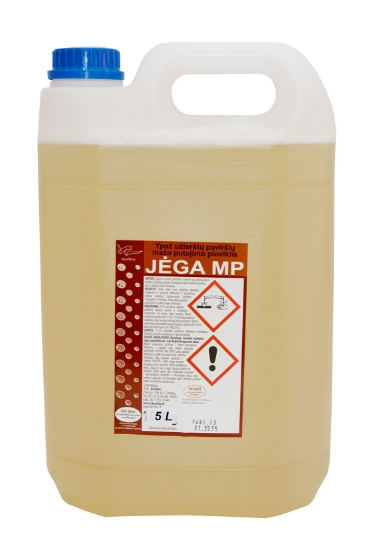 Picture of LOW FOAMING DETERGENT FOR HIGHLY CONTAMINATED SURFACES JĖGA MP  5 L (5,21KG)