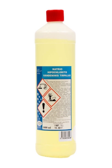 Picture of SODIUM HYPOCHLORITE CONC. 1000 ML (1250 g)