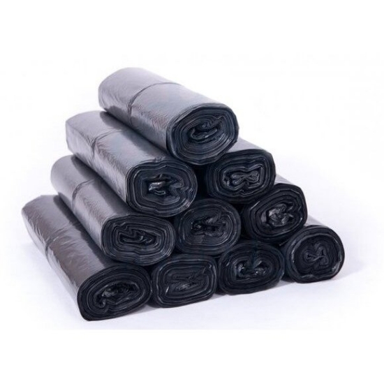 Picture of GARBAGE BAGS 60 L (10 PCS) BLACK