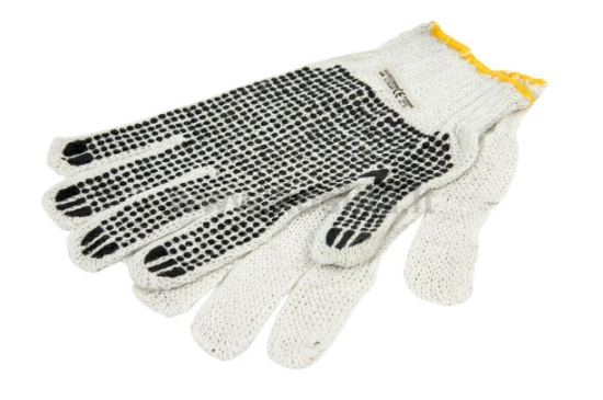 Picture of GLOVES WITH PVC DOTS ON ONE SIDE