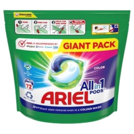 Picture of ARIEL COLOR WASHING CAPSULES 72 PCS