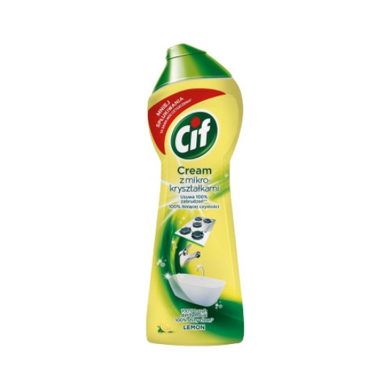 Picture of CIF THICK CLEANSING MILK LEMON 300 G