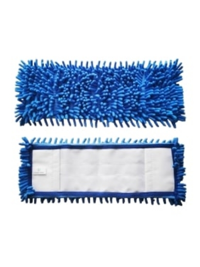 Picture of MICROFIBER CLOTH WITH POCKETS CHENILE BLUE 40 CM