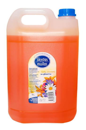 Picture of LIQUID SOAP FLOWERS AR. WITH GLYC.  5 L (5,13 KG)