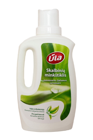 Picture of LAUNDRY SOFTENER ŪLA WITH SPRING GREEN AR. 1000 ML