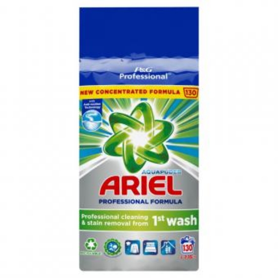 Picture of WASHING POWDER ARIEL PROFESSIONAL COLOR 130 WASH. 7.15 KG