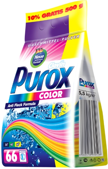 Picture of WASHING POWDER PUROX COLOR 5.5 KG