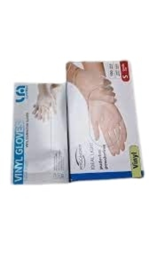 Picture of GLOVES VINYL N100 WITHOUT POWDER XL 100 PCS