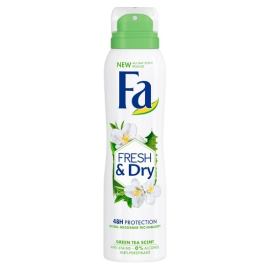 Изображение ДЕЗОДОРАНТ FA SPRAY FA FRESH & DRY GREEN TEA 150 МЛ