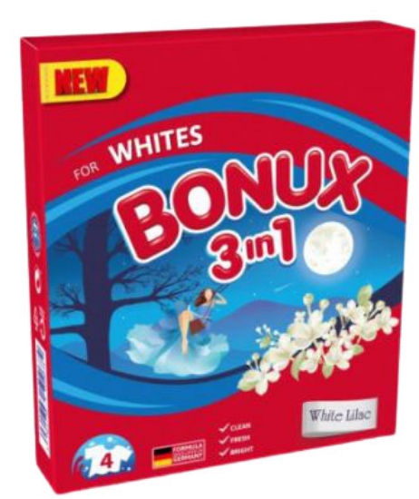 SKALBIMO MILTELIAI BONUX LILAC WHITE 400 G paveikslėlis