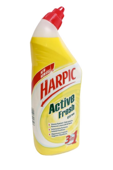 Изображение ОЧИСТИТЕЛЬ WC HARPIC ACTIVE FRESH CITRUS 750 МЛ