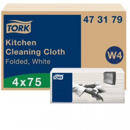 Изображение ТКАНЬ ОЧИСТИТЕЛЬНАЯ TORK 75 SERV. 42,8*35,5 см