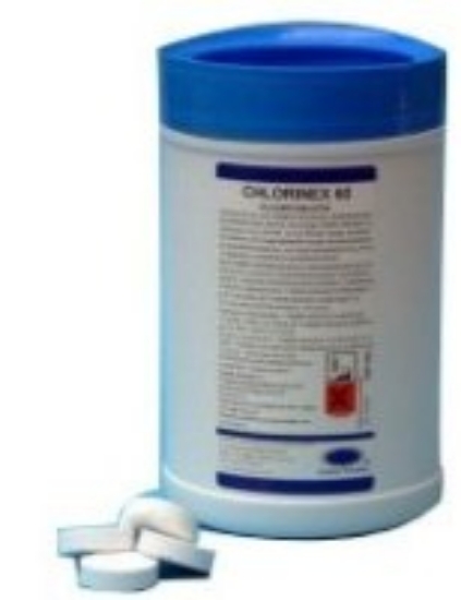 Изображение ХЛОР ТАБЛЕТКИ CHEMI - PHARM CHLORINEX-60 1КГ