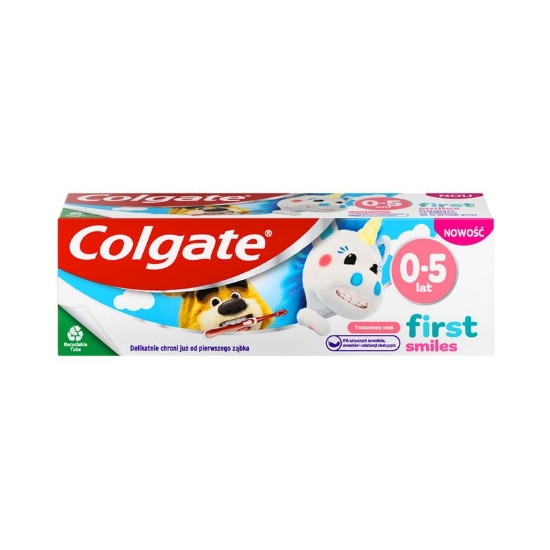 Изображение ЗУБНАЯ ПАСТА COLGATE FIRST SMILES 0-5 М 50 МЛ