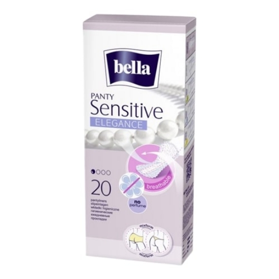 Изображение ГИГИЕНИЧЕСКИЕ ПРОКЛАДКИ BELLA SENSITIVE ELEGANC 20 ШТ