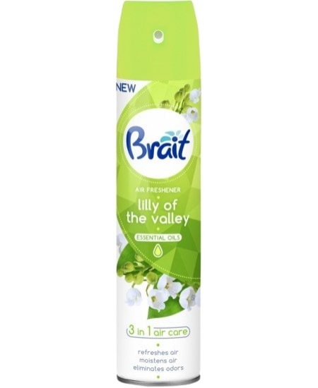 Изображение ОСВЕЖИТЕЛЬ ВОЗДУХА BRAIT LILY OF THE VALLEY 300 МЛ