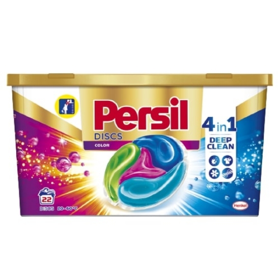 Изображение КАПСУЛЫ ДЛЯ СТИРКИ PERSIL DISCS COLOR 22 ШТ