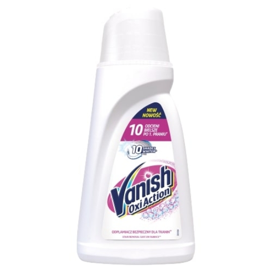 Изображение ЖИДКОСТЬ ДЛЯ УДАЛЕНИЯ ПЯТЕН VANISH OXI ACTION WHITE GEL 1000 МЛ