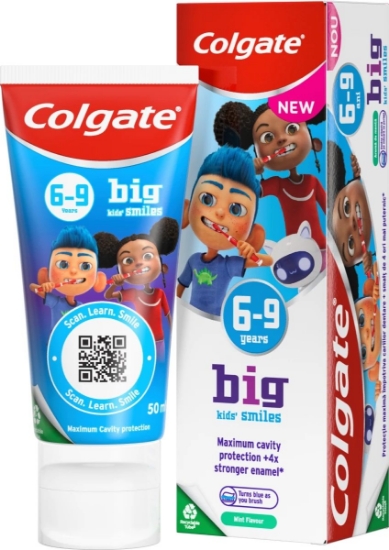 Изображение ЗУБНАЯ ПАСТА COLGATE BIG KIDS SMILES (6-9) 50 МЛ