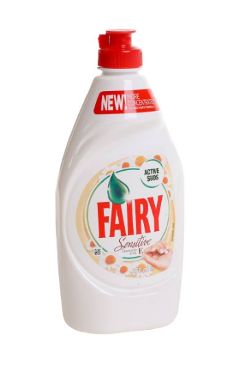 Picture of DISHWASHER FAIRY SENSITIVE CAMOMILE & VIT E 450 ML