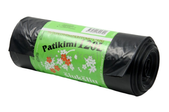 Picture of GARBAGE BAGS 120 L 10 PCS PLASTA