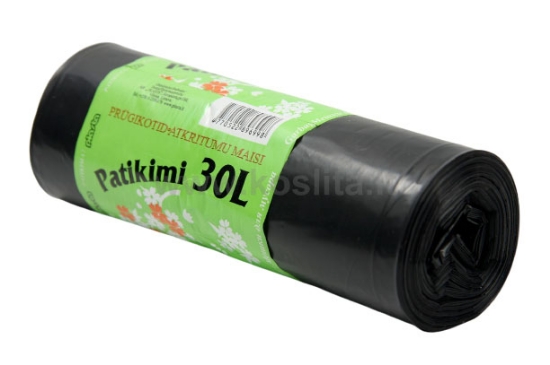 Picture of GARBAGE BAGS 30 L 20 PCS PLASTA