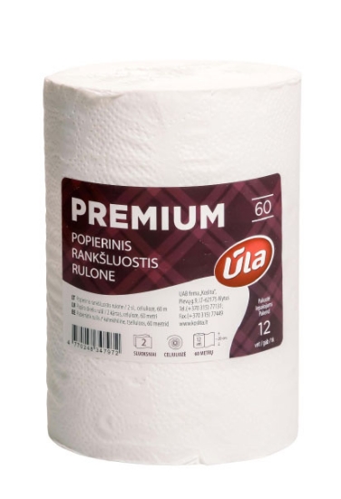 Picture of PAPER TOWEL ŪLA PREMIUM 2 SL 60 M CELLULOSE