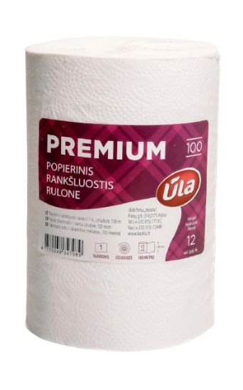 Picture of PAPER TOWEL ŪLA PREMIUM 1 SL 100 M CELLULOSE