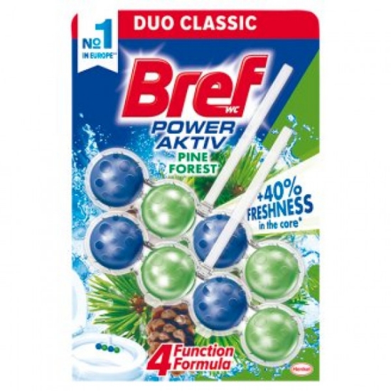 Picture of WC FRESHENER CLEANER BREF AKTIV PINE 2*50 GR