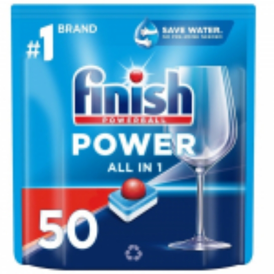 Picture of DISHWASHER TABLETS FINISH ALLIN1 POWER 50 PCS