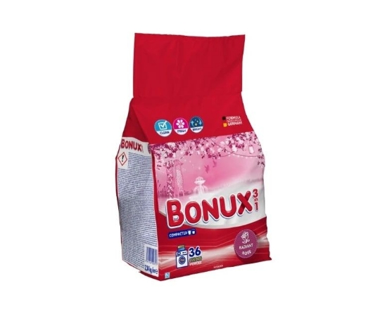 Picture of WASHING POWDER BONUX RADIANT ROSE 2.34 KG/36 WASHES.