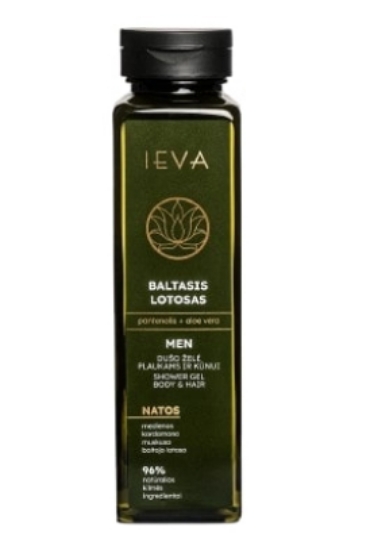 Picture of SHOWER GEL FOR HAIR AND BODY IEVA WHITE LOTUS 300 ML