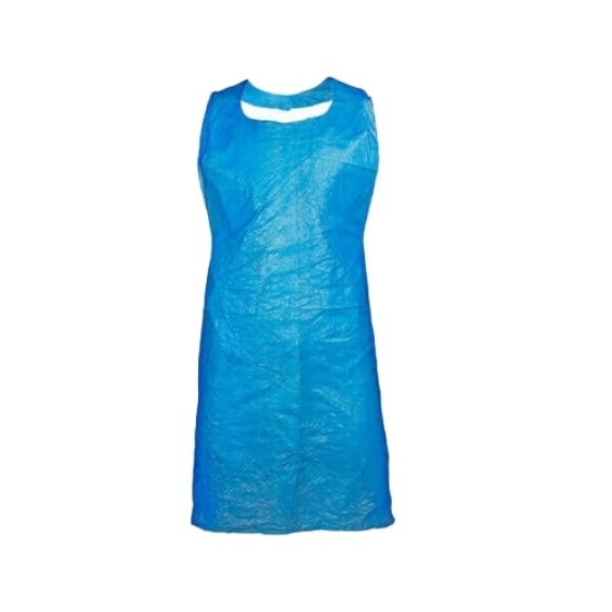 Picture of DISPOSABLE APRON, PE, 125 x 80 CM, BLUE