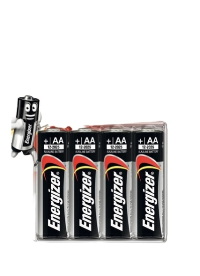 Picture of CELLS ENERGIZER AA/LR6 1.5V BASE 4 PCS