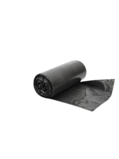 Picture of GARBAGE BAGS 60 L 50 PCS HDPE BLACK VDP