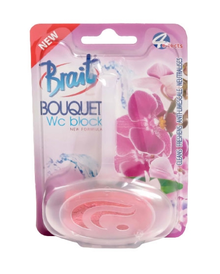 Picture of WC SOAP WITH INSERT BRAIT FLOWERS 40 G