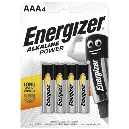 Изображение ЯЧЕЙКИ ENERGIZER AAA/LR03 1.5V BASE 4 ШТ.