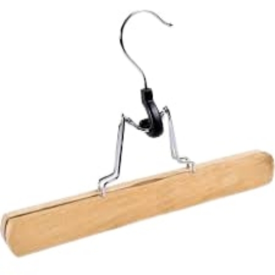 Picture of WOODEN TROUSER HANGER 1 PIECE